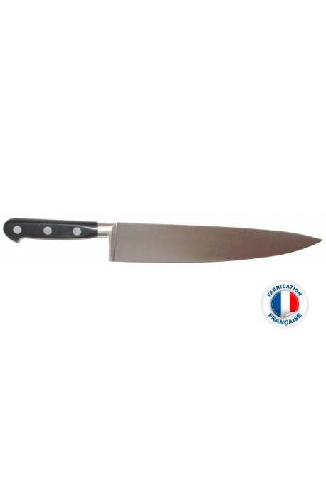 Couteau Eminceur - chef SABATIER Mitre Alu 25cm Poids : 0.300 kg